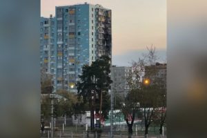 Часть жильцов пострадавшего дома в Раменском вернулись в свои квартиры