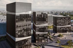 Деловой комплекс с уличным амфитеатром появится на Ходынском бульваре