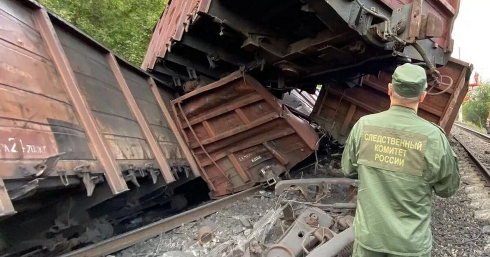 Движение по одному пути после схода вагонов вновь открыто в Белгородской области