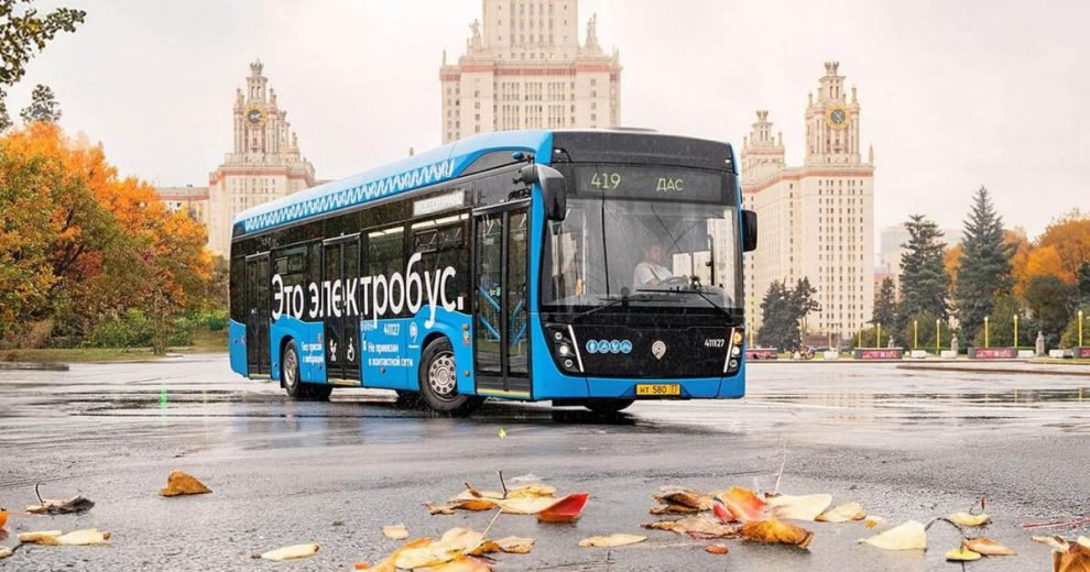 На столичные маршруты вышли еще три электробуса