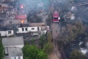 Около 150 пожаров зафиксировано за сутки на территории ЛНР