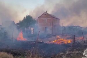 Открытое горение в ростовском СНТ “Задонье” ликвидировано