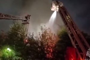 Открытое горение в типографии в Москве ликвидировано на площади 400 “квадратов”