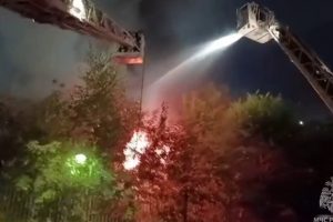 Пожар начался на втором этаже типографии в Москве