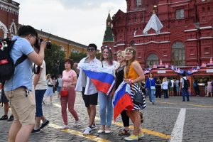Рекордное количество туристов посетило Россию в июле