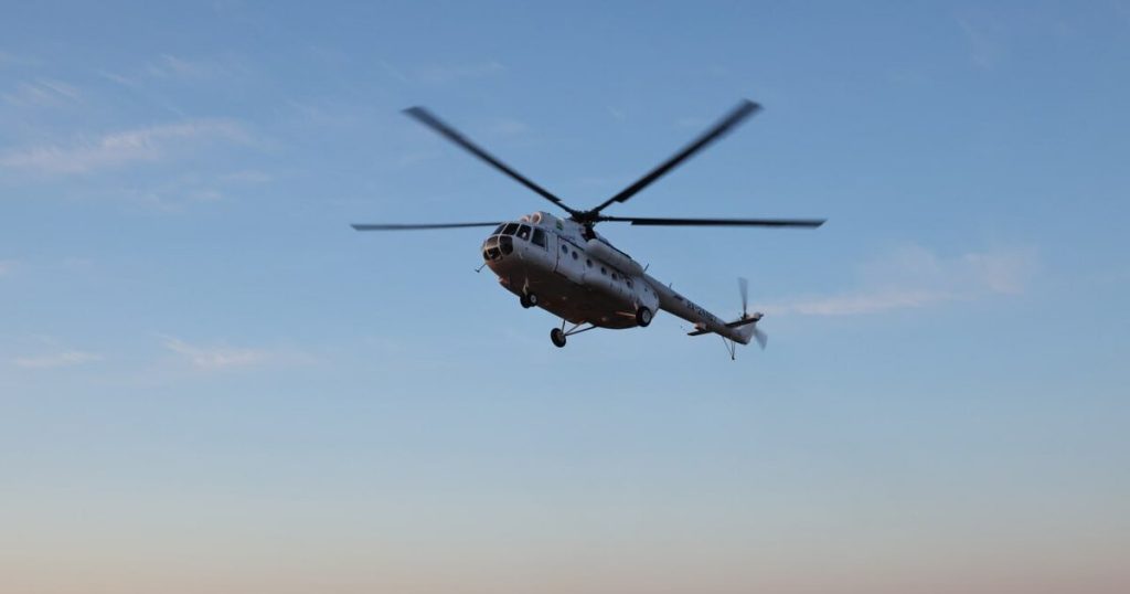 Связь с вертолетом Ми-8 пропала на границе Иркутской области и Бурятии