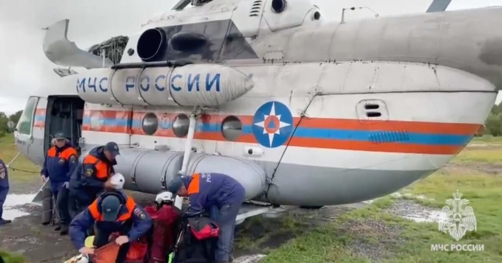 Тела 17 человек найдены на месте крушения вертолета Ми-8 на Камчатке